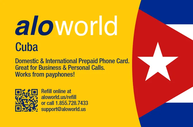 Call Cuba from United States or Canada cheap and easy with a calling card.