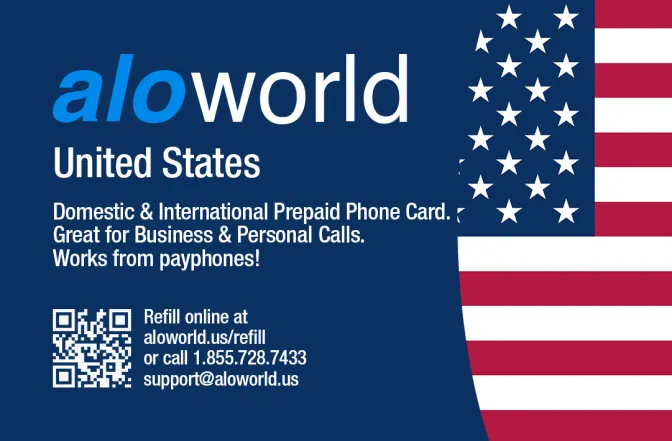 Call United States from United States or Canada cheap and easy with a calling card.
